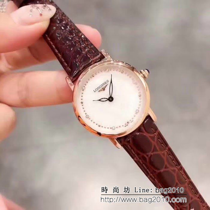 LONGINES浪琴 全新麗雅系列 石英女士腕表 WSS0666